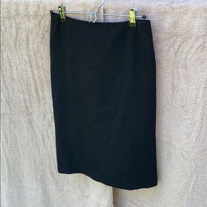 Black Mossimo Peplum Pencil Skirt, 6